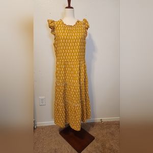 J.Crew Dress, M, Mustard